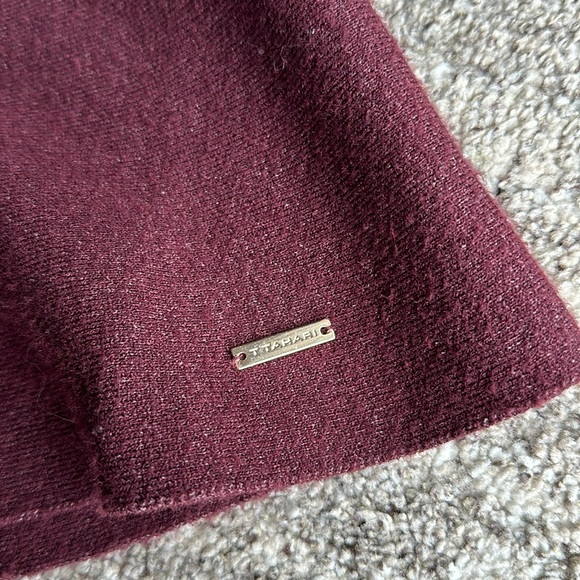 Tahari peplum short sleeve sweater - Picture 3 of 5